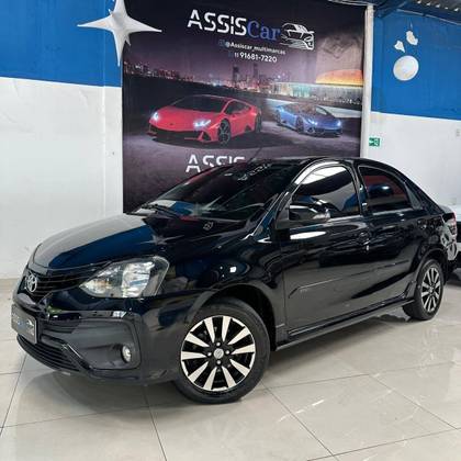TOYOTA ETIOS 1.5 XLS SEDAN 16V FLEX 4P AUTOMÁTICO
